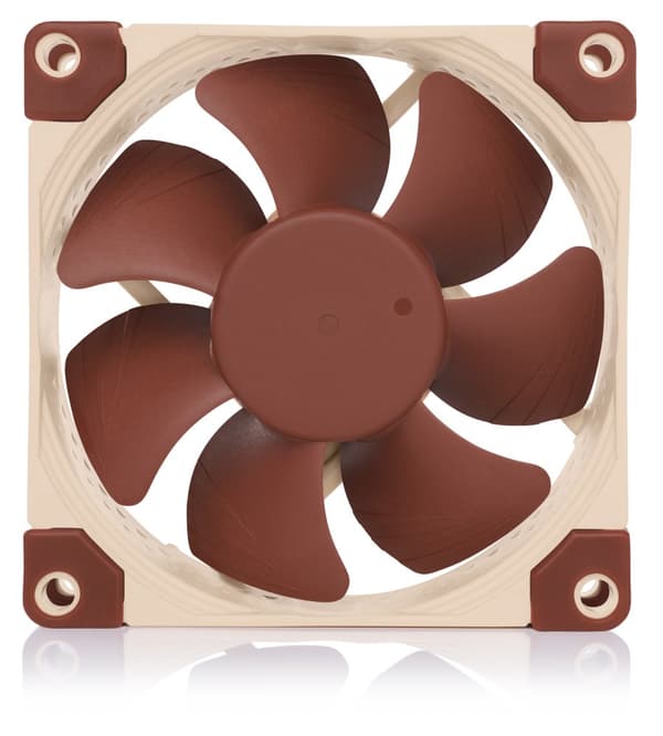 Noctua NF-A8 ULN computer cooling system Computer case Fan 8 cm Beige, Brown