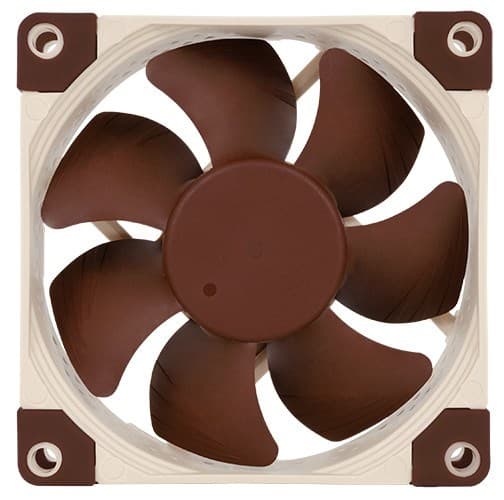 Noctua NF-A8 PWM computerkølesystem Computertaske Ventilator 8 cm Beige, Brun