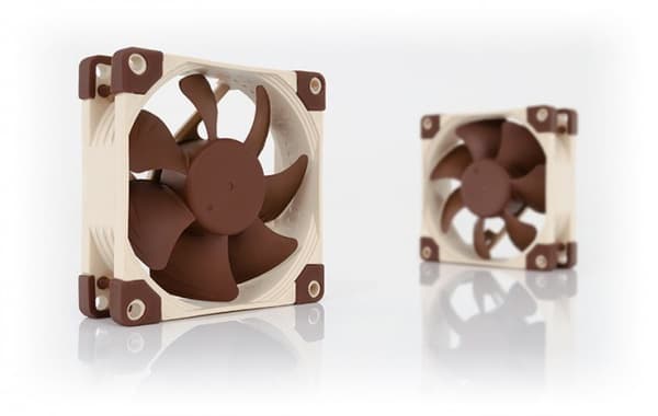 Noctua NF-A8 PWM computerkølesystem Computertaske Ventilator 8 cm Beige, Brun