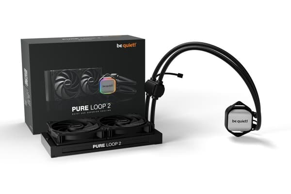 ole hiljaa! Pure Loop 2 | 240mm prosessori All-in-one nestejäähdytin 12 cm Musta 1 kpl