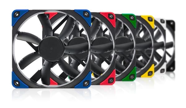 Noctua NF-S12A PWM chromax.black.swap Datorfodral Fläkt 12 cm 1 st(ar)