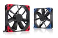 Miniatyrbild 4 av 4: Noctua NF-S12A PWM chromax.black.swap Datorfodral Fläkt 12 cm 1 st(ar)