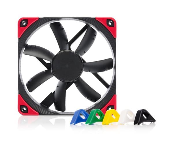 Noctua NF-S12A PWM chromax.black.swap Datorfodral Fläkt 12 cm 1 st(ar)