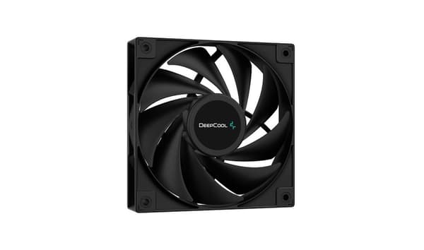DeepCool AG400 Processor Luftkøler 12 cm Aluminium, Sort 1 stk.