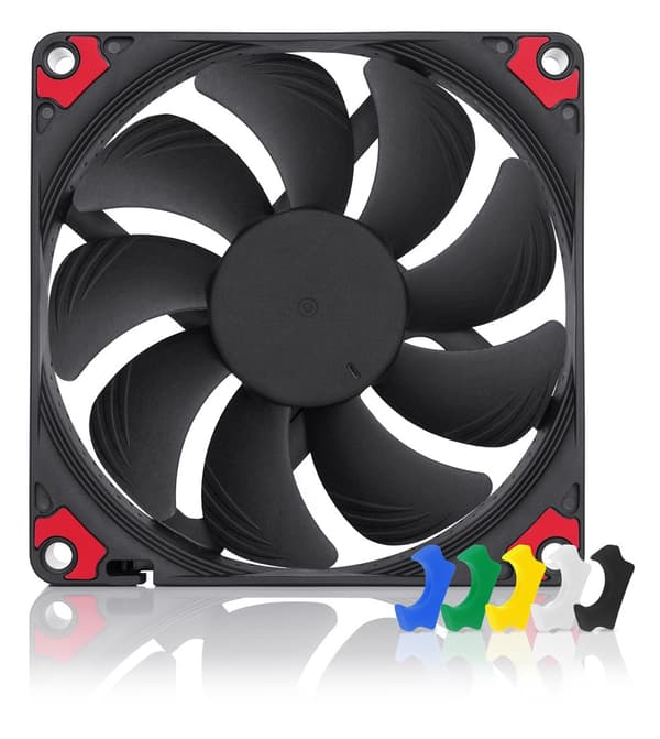 Noctua NF-A9X14 HS-PWM CH.BK.S datorkylningskomponent Datorfodral Fläkt 9,2 cm Svart Svart