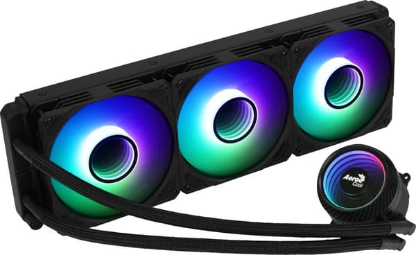 AEROCOOL PGS MIRAGE L360 ARGB BK Vandkøler Sort