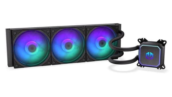 ENDORFY Navis F360 ARGB Processor Alt-i-en væskekøler Sort 1 stk. Sort