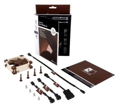 Noctua NOC-NF-A8-FLX datorkylningskomponent Datorfodral Fläkt 8 cm Beige, Brun 1 st.