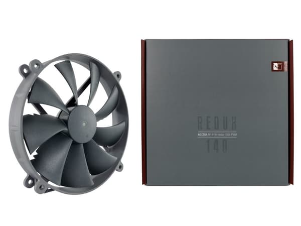 NOCTUA REDUX 140MM PWM computerkabinet blæser, 120MM montering