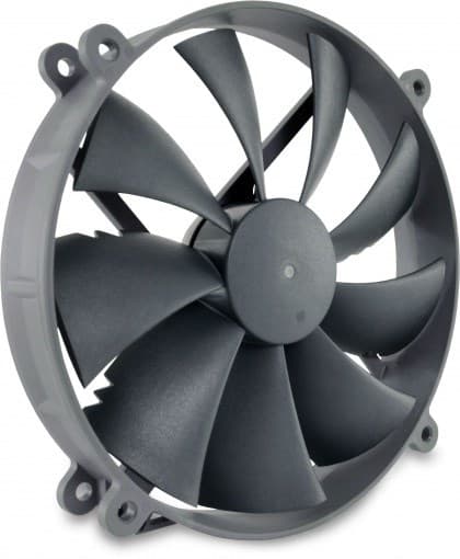 NOCTUA REDUX 140MM PWM computerkabinet blæser, 120MM montering Grå