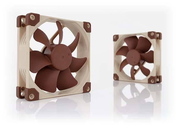 Noctua NF-A9 PWM computerkølesystem Computertaske Ventilator 9,2 cm Beige, Brun