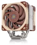 Miniatyrbillede 1 af 7: Noctua NH-U12A computerkølingskomponent Processor Køler 12 cm Beige, Brun, Sølv 1 stk.