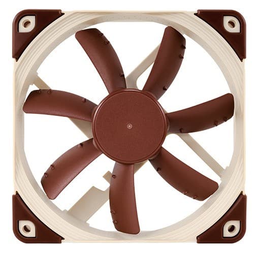 Noctua NF-S12A FLX Datorfodral Fläkt 12 cm Beige, Brun