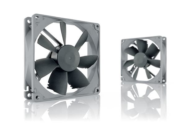 Noctua NF-B9 redux-1600 PWM Tietokonekotelo Tuuletin 9,2 cm Musta, Harmaa