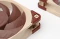 Miniatyrbild 6 av 7: Noctua NF A12x25 5V PWM Datorfodral Fläkt 12 cm Beige, Röd