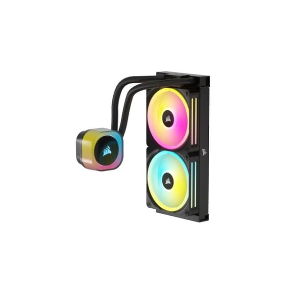 Corsair H100I Prosessori Nestejäähdytyssarja 12 cm Musta