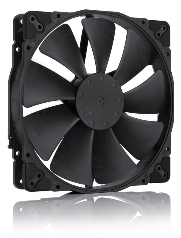 Noctua NF-A20 PWM CH.BK.S computerkølesystem Computertaske Ventilator 20 cm Sort