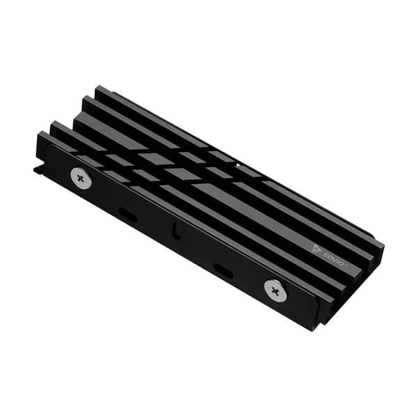 SAVIO Køling til M.2 NVME 2280 drev, AK-60, Sort