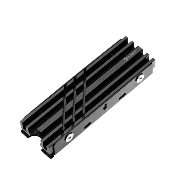 SAVIO Køling til M.2 NVME 2280 drev, AK-60, Sort