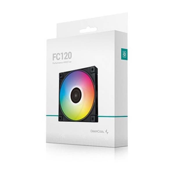 Deepcool Ventilator Fc120 Rgb 120 Mm 3 Enheder Sort
