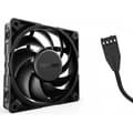 Miniatyrbild 2 av 6: Be Quiet Fläkt Silent Wings Pro 4 Pwm 120 Mm Svart