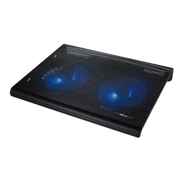 Trust Cooling Stand Dual Musta