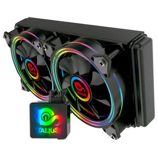 Talius Væskekøling Kit Skadi-240 Rgb Sort Svart