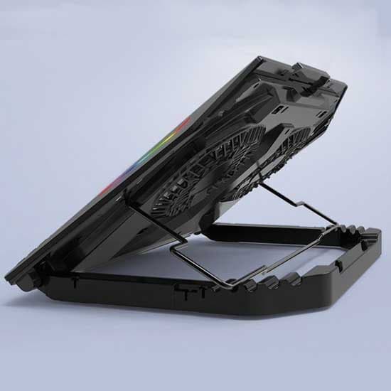 Conceptronic Fläktar Laptop Gaming Cooling Base Thyia02b 17´´ Rgb 2 Svart