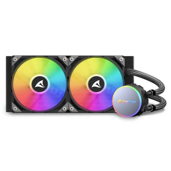 Sharkoon Flydende Køle Køleplade S70 Rgb 240 Mm Transparent