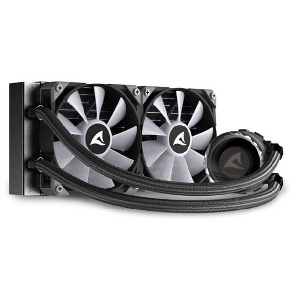 Sharkoon Flydende Køle Køleplade S80 Rgb 240 Mm Transparent