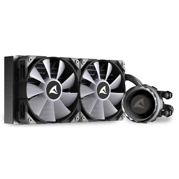 Sharkoon Flydende Køle Køleplade S80 Rgb 240 Mm Transparent