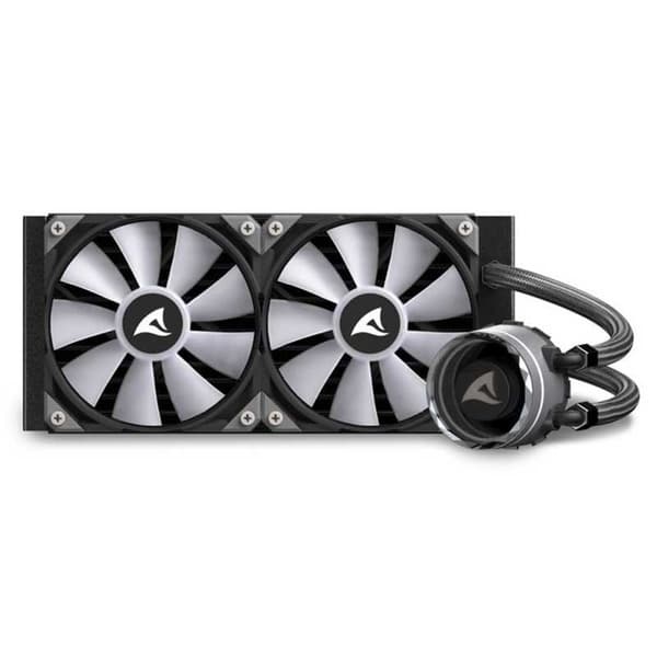 Sharkoon Flydende Køle Køleplade S80 Rgb 240 Mm Transparent