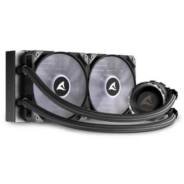 Sharkoon Flydende Køle Køleplade S80 Rgb 240 Mm Transparent
