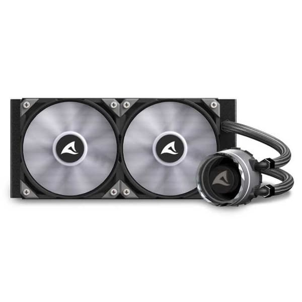 Sharkoon Flydende Køle Køleplade S80 Rgb 240 Mm Transparent