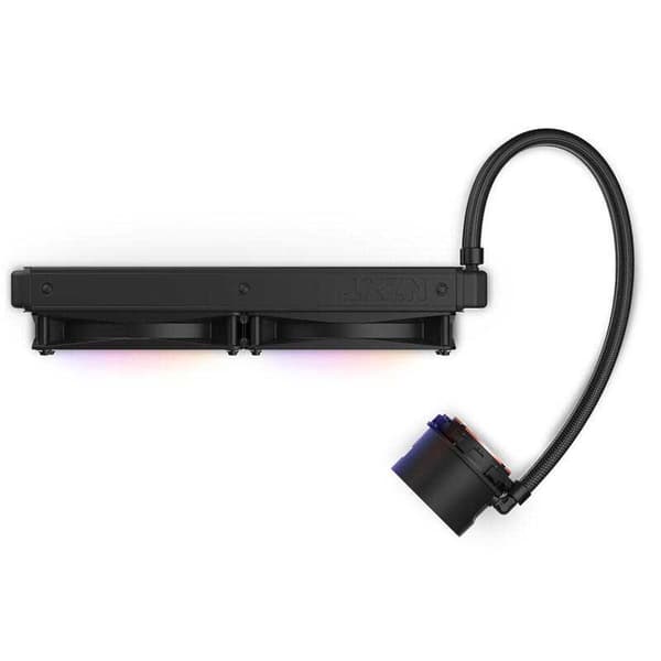 Nzxt Væskekøling Kraken 280 Rgb Vent Rgb Display Lcd Transparent
