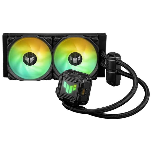 Asus Kylfläns För Vätskekylning Tuf Gaming Lc Ii 240 Argb Guld Svart