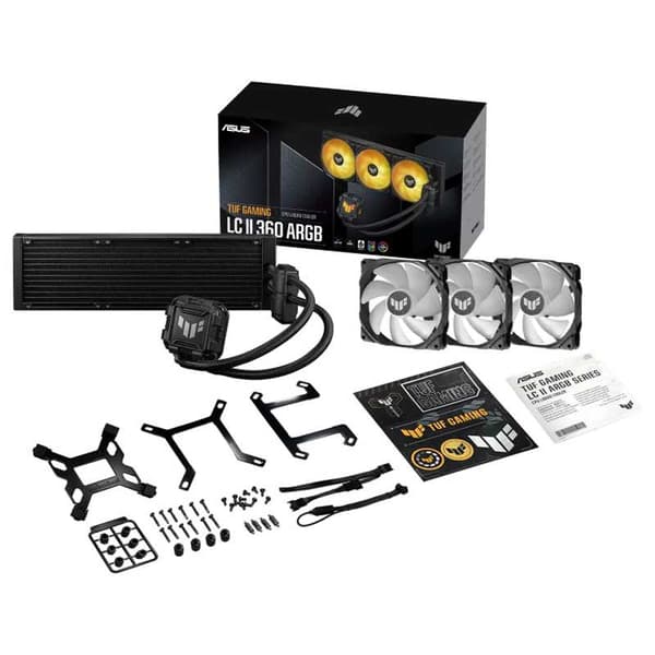Asus Flydende Køle Køleplade Tuf Gaming Lc Ii 360 Argb Gylden
