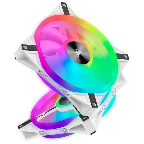Corsair Tuuletin Ql140 Rgb 14x14 Mm 2 Yksiköitä Valkoinen