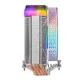 Miniatyrbillede 5 af 5: Mars Gaming Heatsink-processor Mcpu-vrw Transparent,Hvid