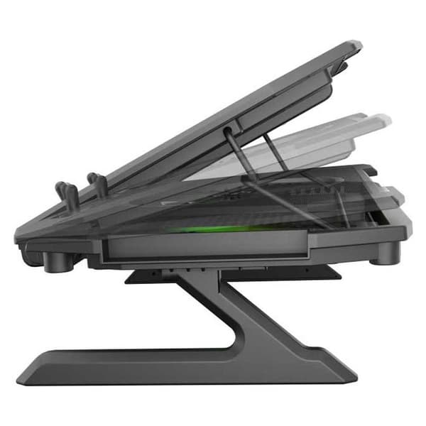 Genesis Kylbas För Bärbar Datorspel Oxid 850 Rgb 15.6-17.3´´ Silver