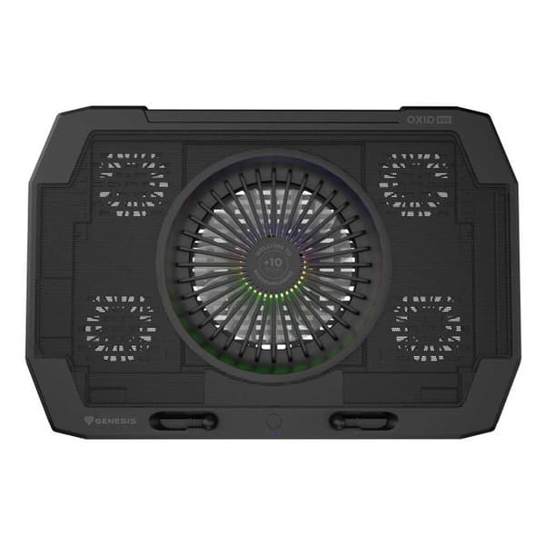 Genesis Kylbas För Bärbar Datorspel Oxid 850 Rgb 15.6-17.3´´ Silver