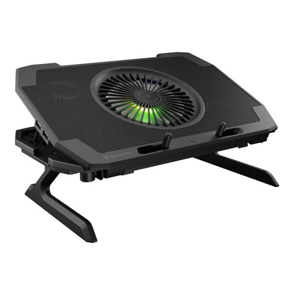 Genesis Kylbas För Bärbar Datorspel Oxid 850 Rgb 15.6-17.3´´ Silver Svart