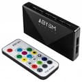 Miniatyrbillede 4 af 5: Abysm Gaming Ventilator 12 Mm Arclight Argb Control Ab831106 5 Enheder Transparent