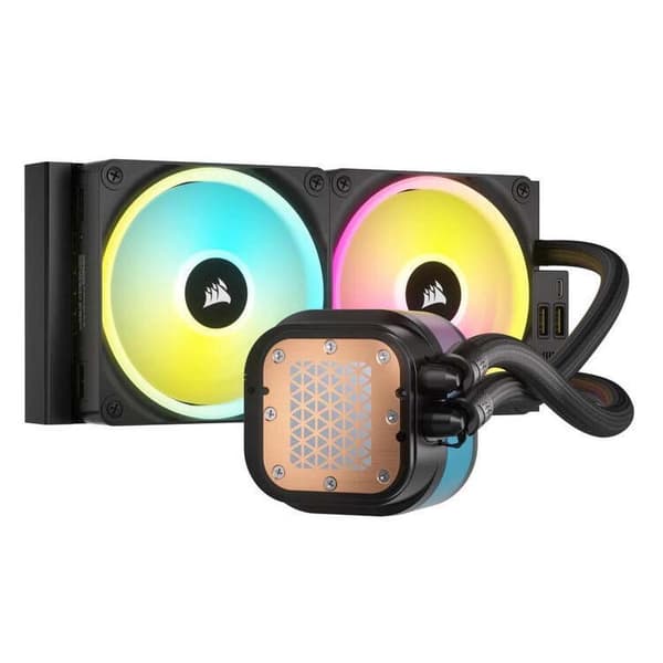 Corsair Nestejäähdytys H100i Icue Link Rgb Aio 240 Mm Cw-9061001-ww Kultainen