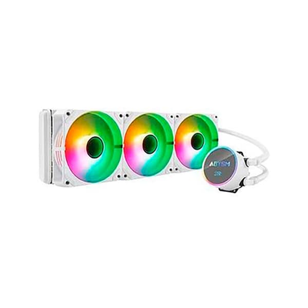 Abysm Flydende Køle Køleplade Arctic 360 Argb Transparent Hvid