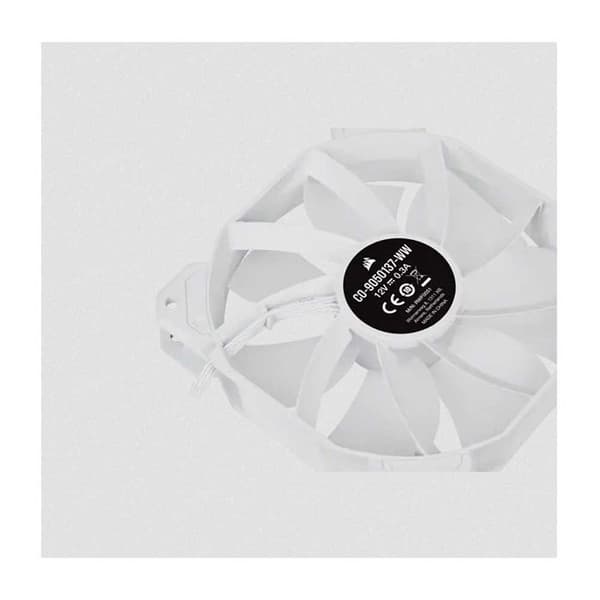 Corsair Fläkt Sp120 Rgb Elite 12x12 Mm 3 Enheter Vit