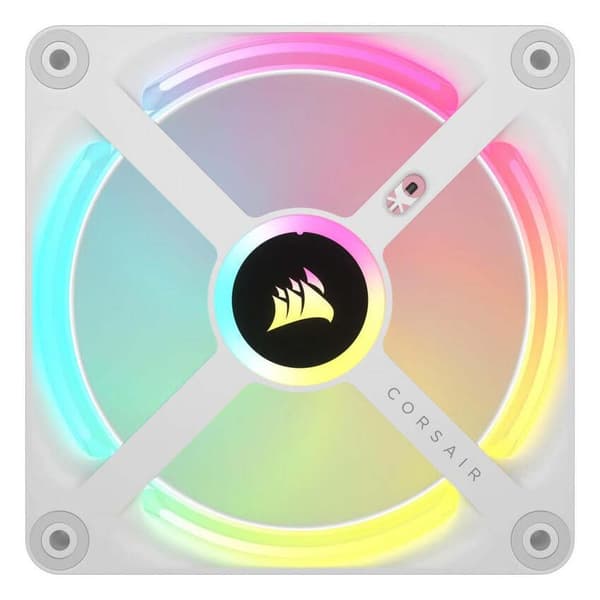 Corsair 12x12 Qx120 Icue Link Rgb Expansion Kit Fläkt Durchsichtig