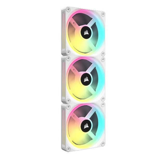 Corsair 12x12 Qx120 Icue Link Rgb Expansion Kit Fläkt Durchsichtig