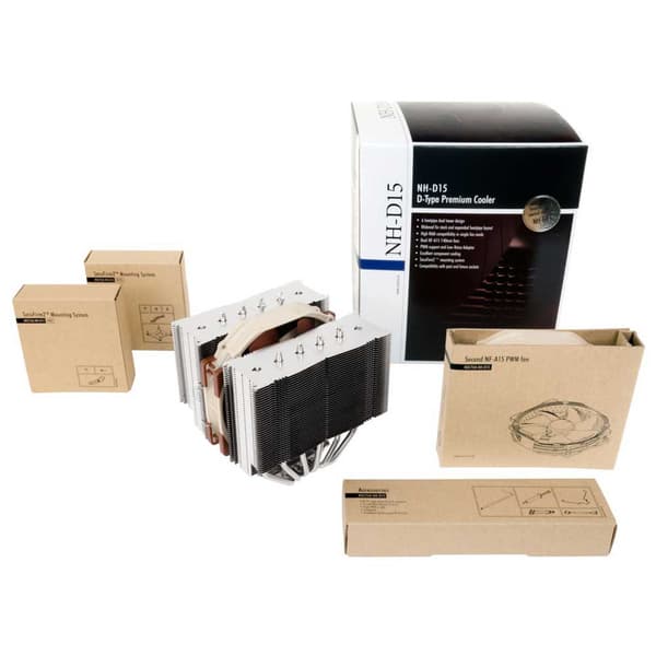Noctua Cpu Tuuletin Nh-d15 Ruskea