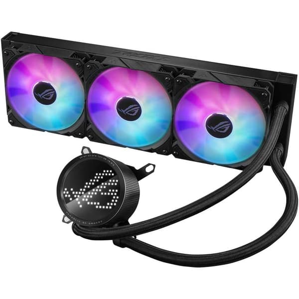 Asus Vätskekylning Med Lcd-skärm Rog Ryuo Iii 360 Argb 360 Mm Durchsichtig